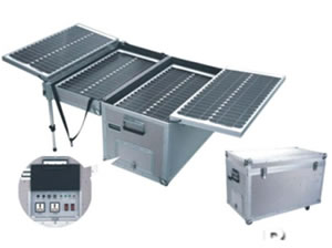100W Portable Solar Power Box