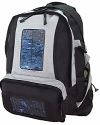 2.7 W Solar Black Back-pack