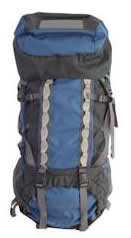 2.7 W Solar Blue Back-pack