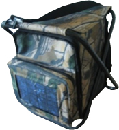 2.7 W Solar Camo Fishing Bag