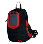 2.7 W Solar Red Back-pack