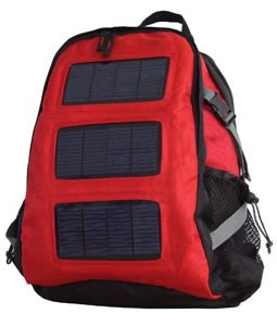 4.0 W Solar Red Back-pack
